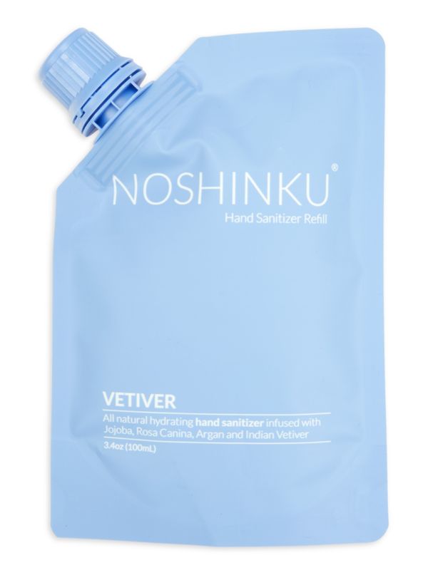 Noshinku Organic Vetiver Nourishing Pocket Sanitizer Refill Pouch